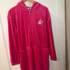 Juicy by Juicy Couture Preppy Pink Women's One Piece Size Large